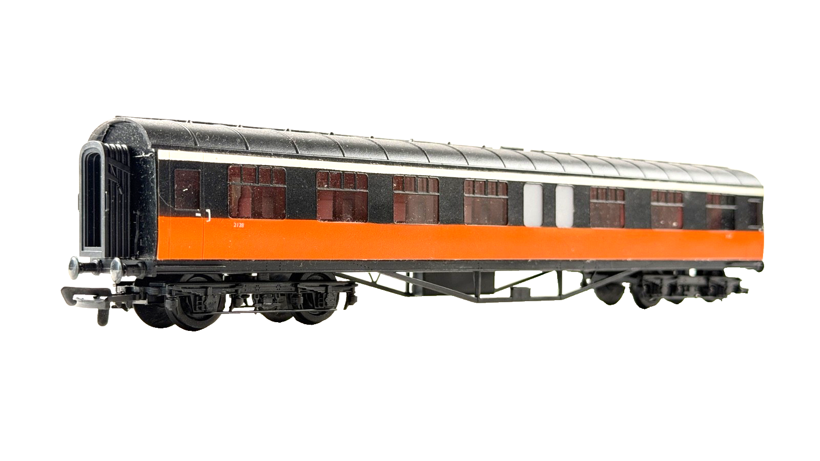 SILVER FOX MODELS OO GAUGE - CIE IRISH RAIL BLACK OVER ORANGE CORRIDOR 3RD 2128