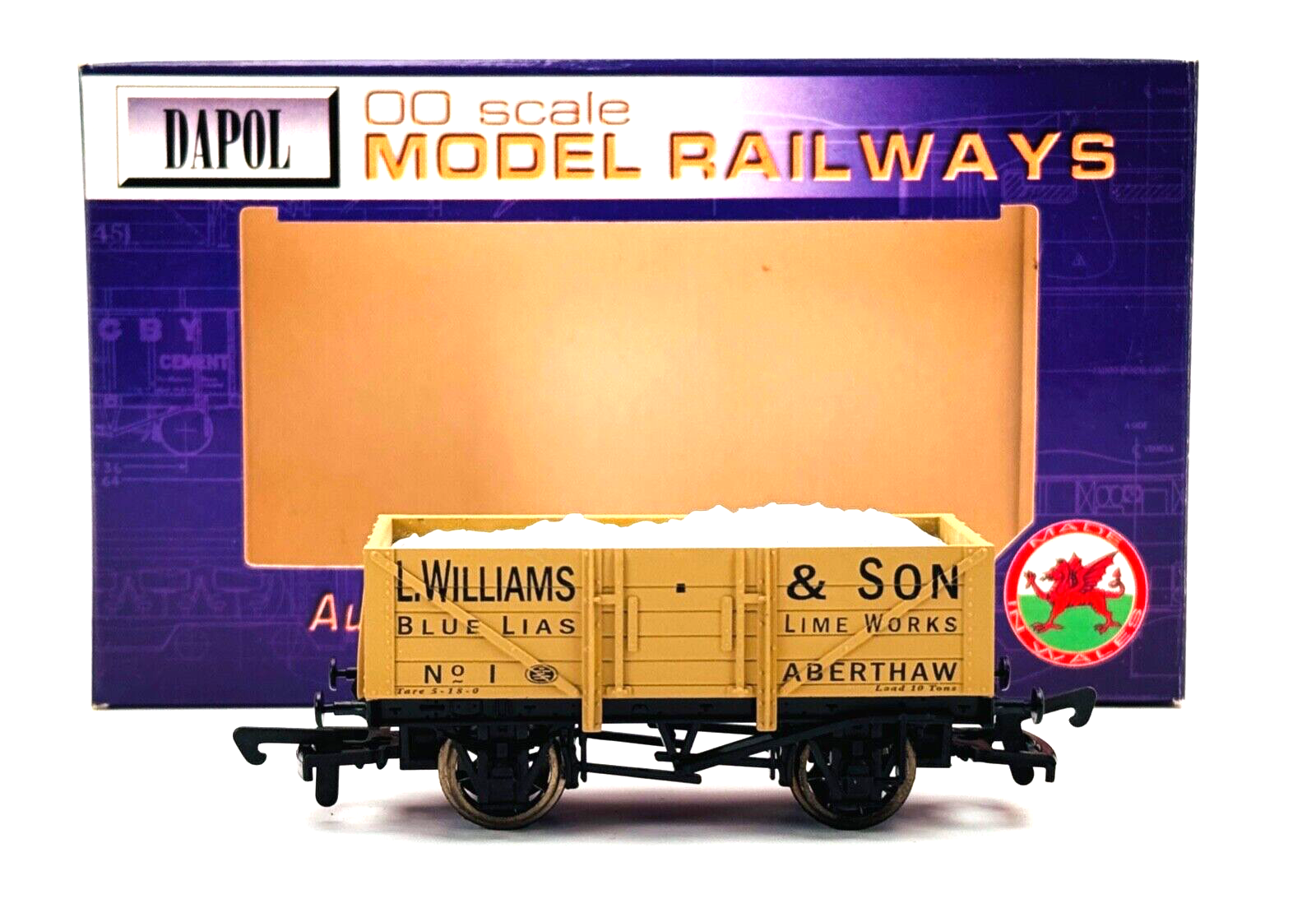 DAPOL 00 GAUGE - L WILLIAMS & SON BLUE LIAS LIME WORKS ABERTHAW (LIMITED ED)