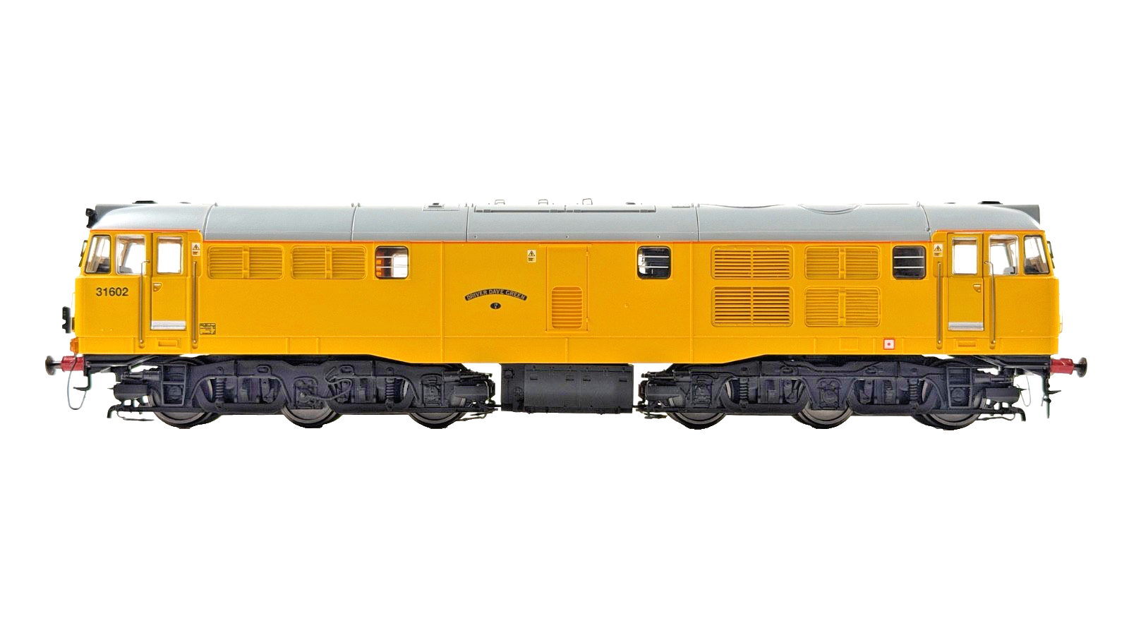 HORNBY OO GAUGE - R3745 - CLASS 31 DIESEL LOCOMOTIVE 31602 NETWORK RAIL YELLOW