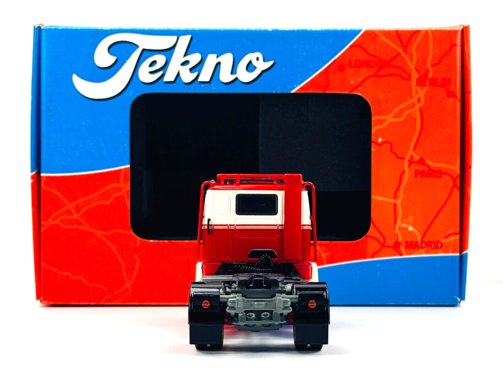 TEKNO 1/50 SCALE - 68025 - VOLVO F89 4X2 RED CAB UNIT (BASIC PLUS) - BOXED