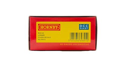 HORNBY OO GAUGE - R30142 - CLASS 08 DIESEL SHUNTER LORAM NO.08632 BOXED