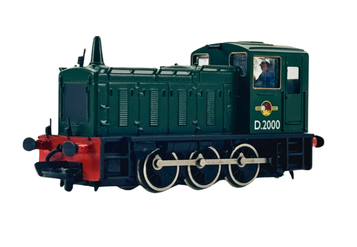 BACHMANN 00 GAUGE - 31-350 - CLASS 03 DIESEL SHUNTER D2000 BR GREEN - BOXED