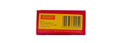 HORNBY OO GAUGE - R40213 - BALFOUR BEATTY STAFF COACH MK1 BSK NO.BDC977165