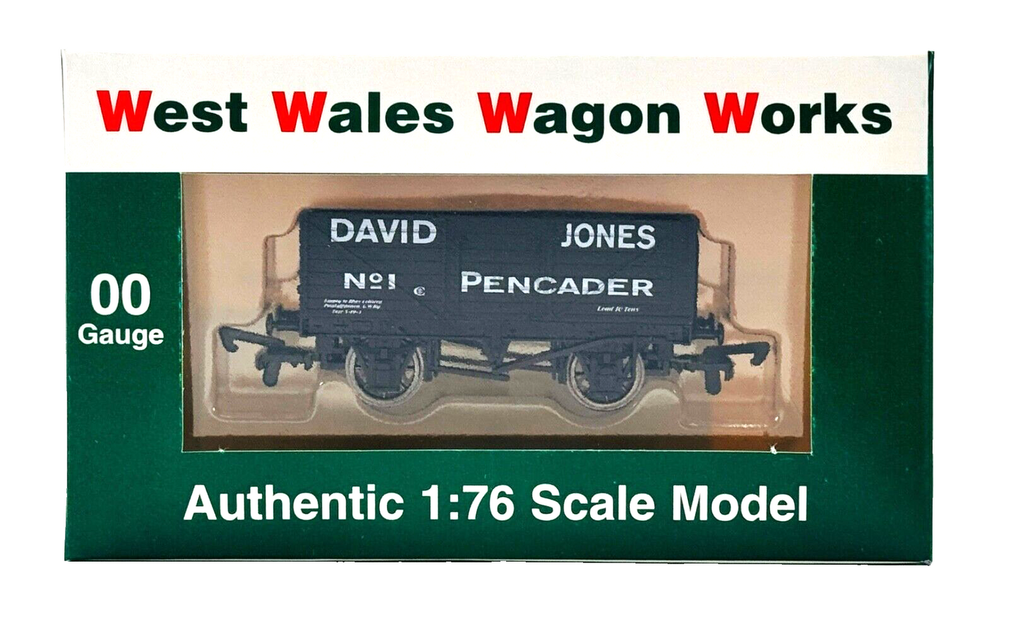 DAPOL 00 GAUGE - DAVID JONES OF PENCADER WAGON NO.1 WEST WALES (LIMITED EDITION)