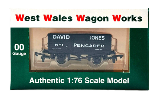 DAPOL 00 GAUGE - DAVID JONES OF PENCADER WAGON NO.1 WEST WALES (LIMITED EDITION)