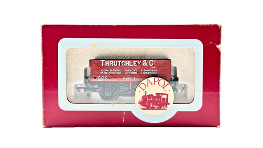 DAPOL 00 GAUGE - B103 - THRUTCHLEY & CO COAL FACTORS CARDIFF WAGON NO.2212 BOXED