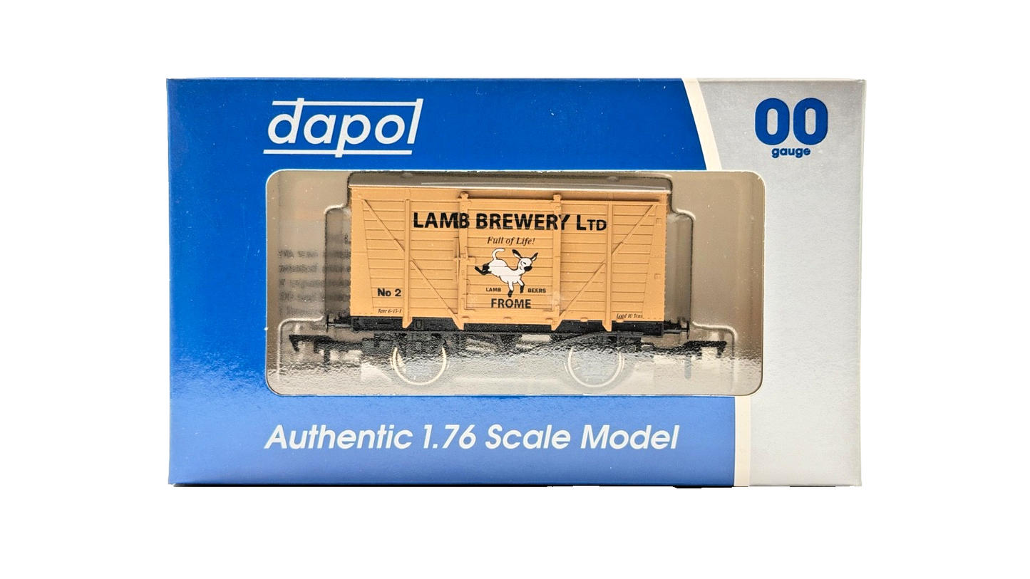 DAPOL 00 GAUGE - LAMB BREWERY OF FROME VENT VAN NO.2 (LIMITED EDITION)