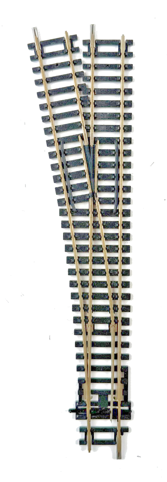 HORNBY 00 GAUGE - R8077 - LEFT HAND EXPRESS POINT TRACK PIECE X 1 - UNBOXED