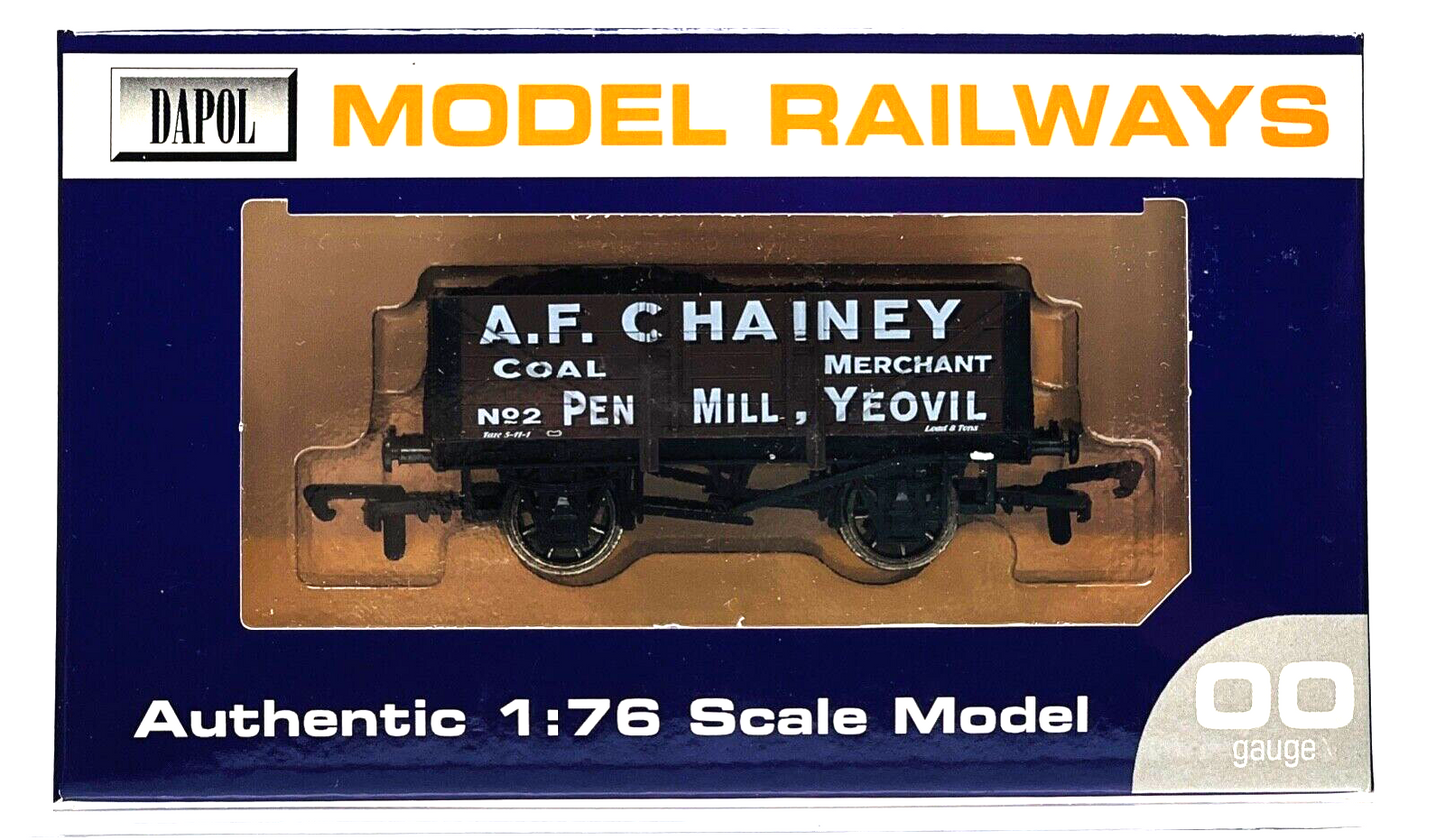 DAPOL 00 GAUGE - A.F CHAINEY COAL MERCHANTS YEOVIL NO.2 (WESSEX WAGONS)