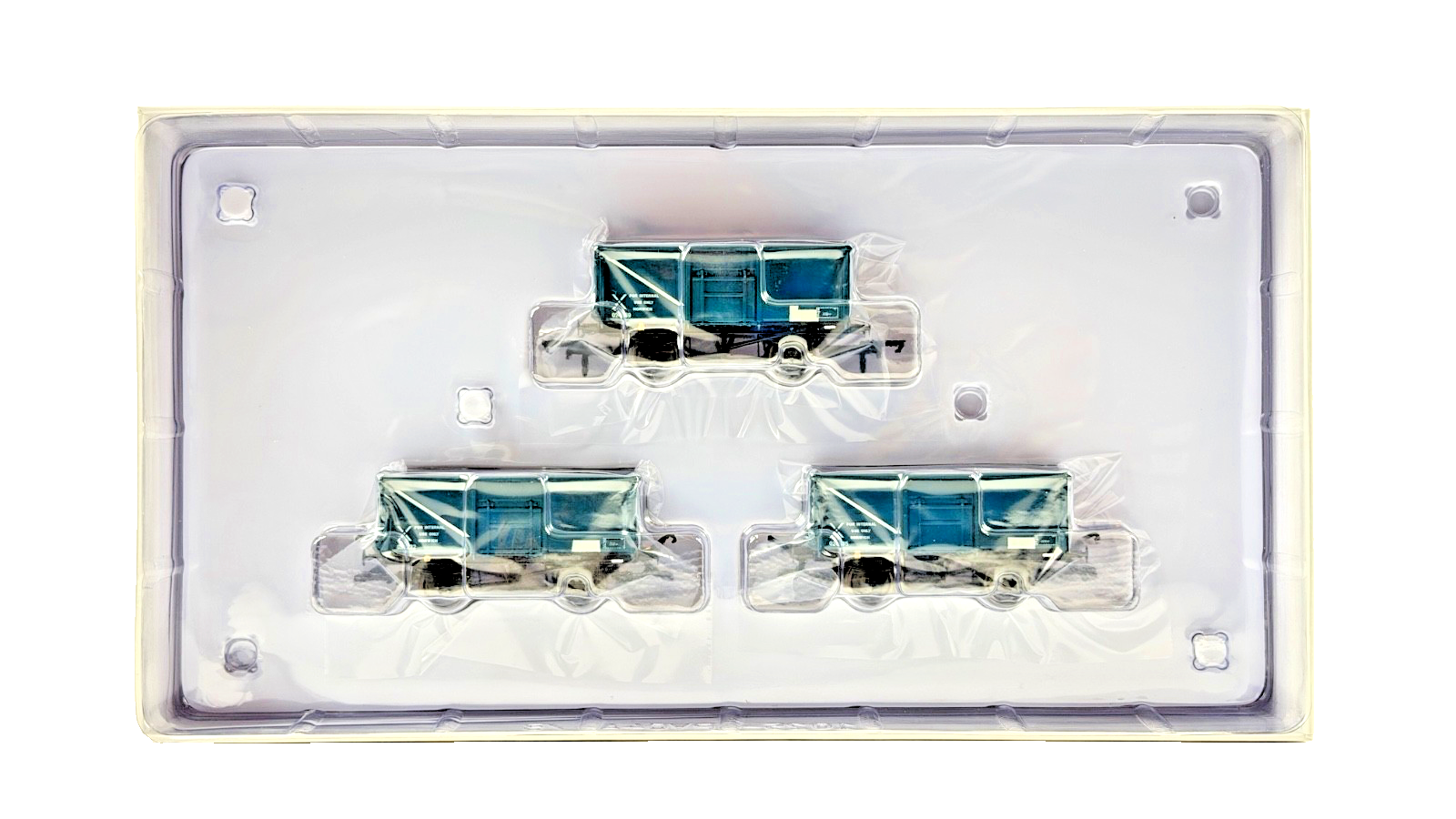 ACCURASCALE OO GAUGE - ACC1074 - BR 16T MINERAL WAGON MCO RAIL BLUE HORWICH