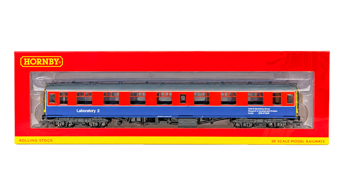 HORNBY OO GAUGE - R40342 - BR RTC INFRASTRUCTURE COACH LABORATORY 2 RDB975606