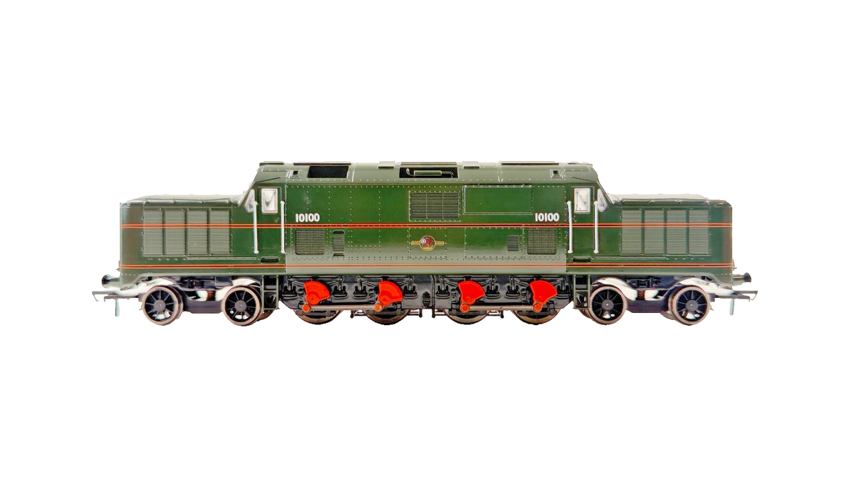 KR MODELS OO GAUGE - THE FELL BR GREEN LOCOMOTIVE 10100 DCC SOUND BOXED