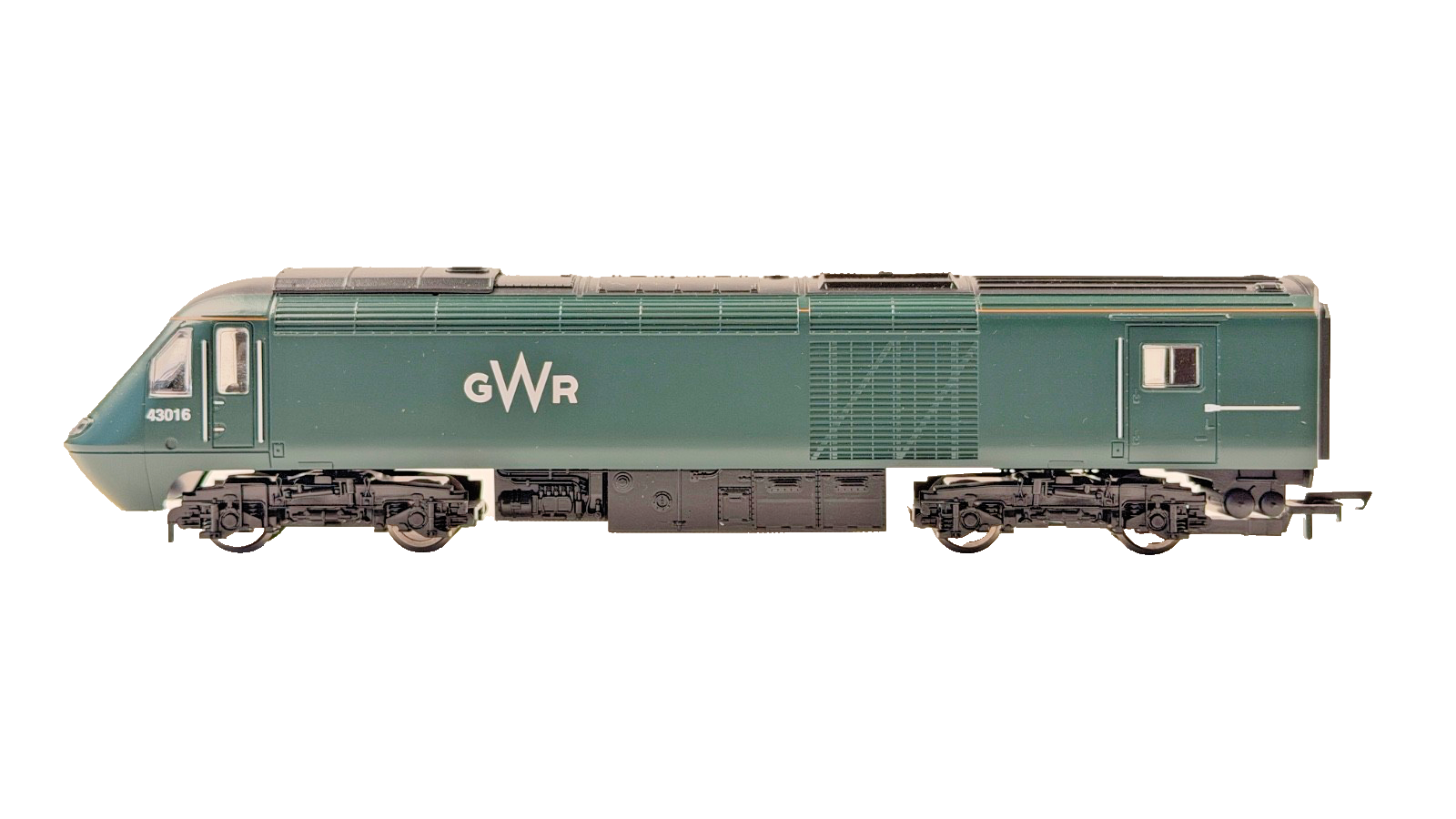 HORNBY 00 GAUGE - R1230 - GWR GREAT WESTERN GREEN CLASS 43 HST TWIN POWER/DUMMY