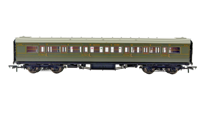 HORNBY OO GAUGE - SR SOUTHERN MAUNSELL COMPOSITE COACH 5146 - UNBOXED