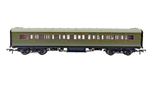 HORNBY OO GAUGE - SR SOUTHERN MAUNSELL COMPOSITE COACH 5146 - UNBOXED