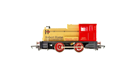 HORNBY OO GAUGE - R234 - ROBERT HORNE PAPER 0-4-0 DIESEL LOCOMOTIVE BOXED
