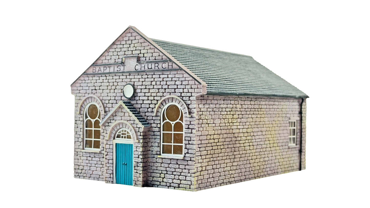 HORNBY SKALEDALE OO GAUGE - R9653 - BAPTIST CHURCH - UNBOXED