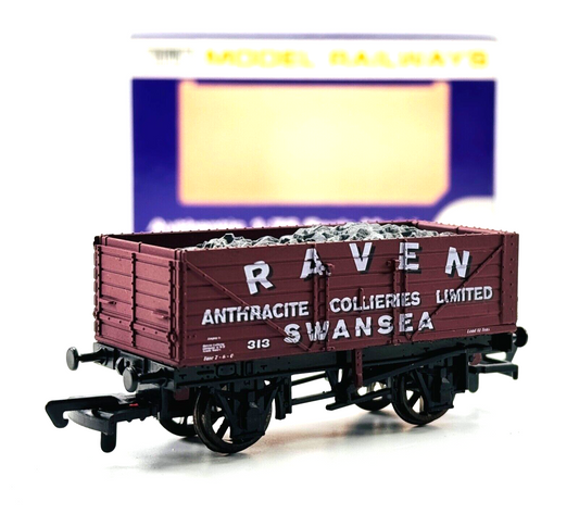 DAPOL 00 GAUGE - RAVEN ANTHRACITE COLLIERIES SWANSEA 313 (DAVID DACEY LTD ED)