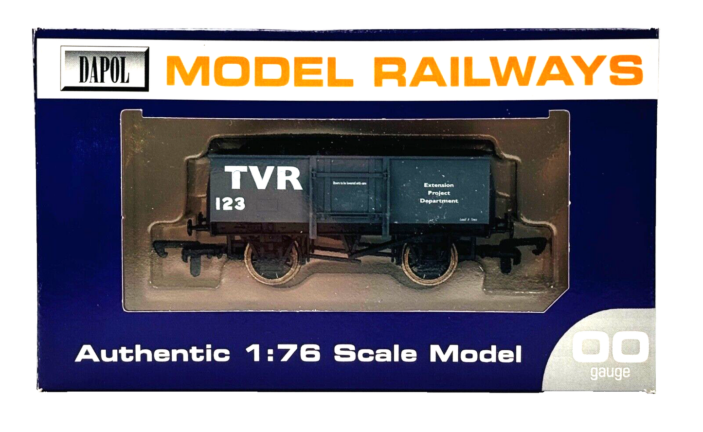 DAPOL 00 GAUGE - TVR EXTENSION PROJECT DEPARTMENT WAGON NO.123 (LIMITED EDITION)