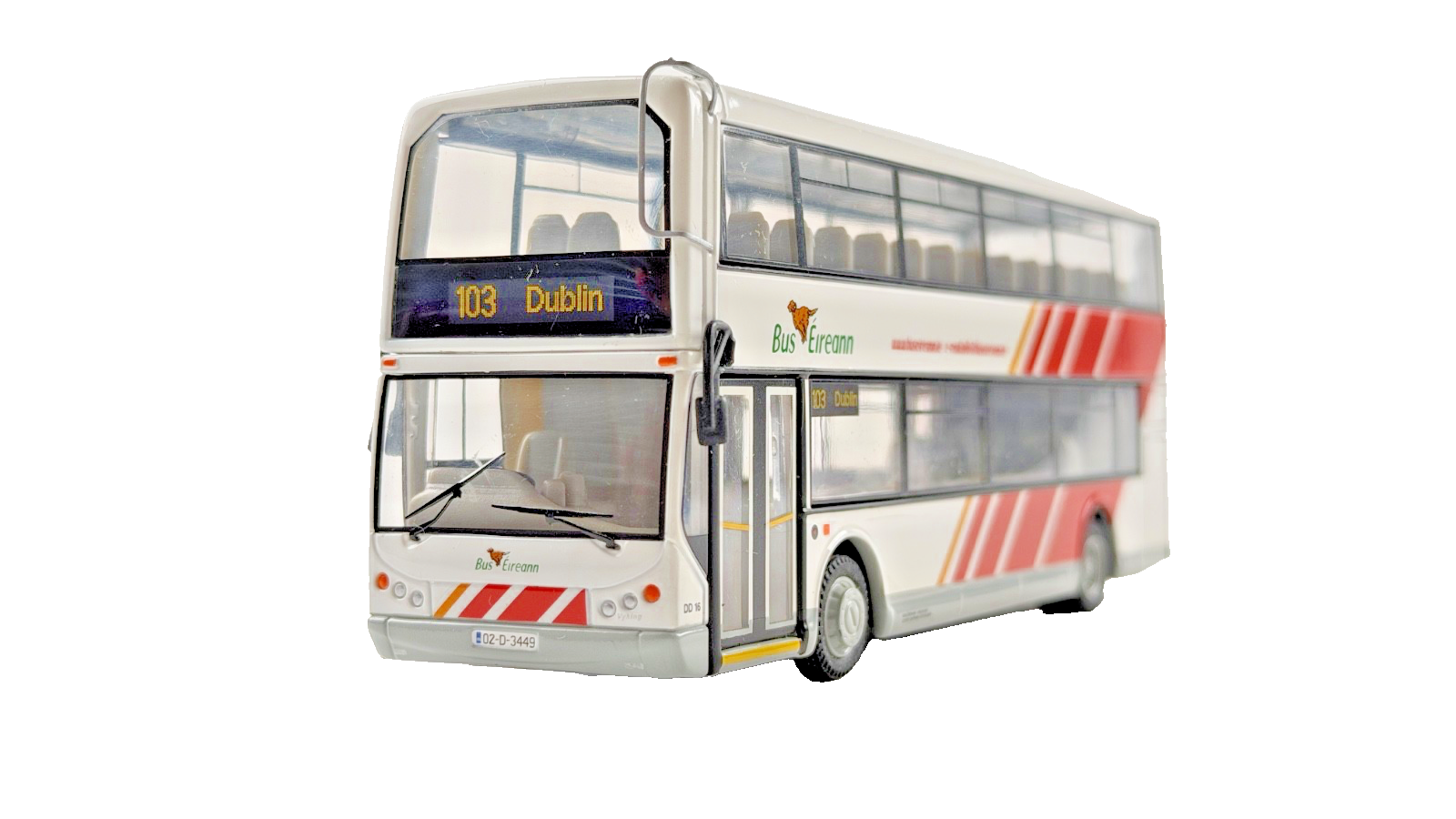 CORGI 1/76 SCALE - EAST LANCS VYKING BUS EIREANN DUBLIN DOUBLE DECKER UNBOXED