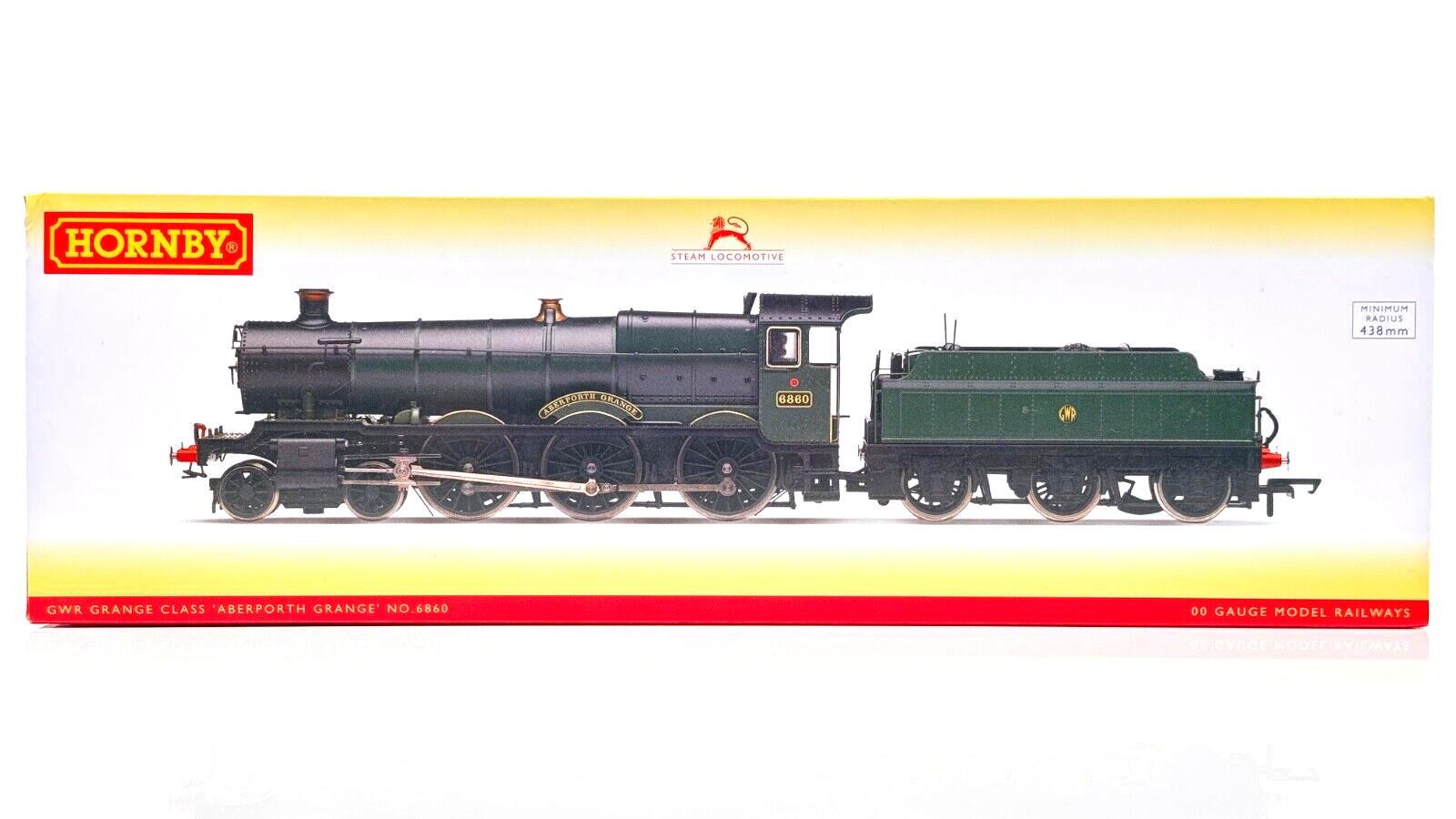 HORNBY 00 GAUGE - R3552 - GWR GREEN 4-6-0 'ABERPORTH GRANGE' 6860 - BOXED