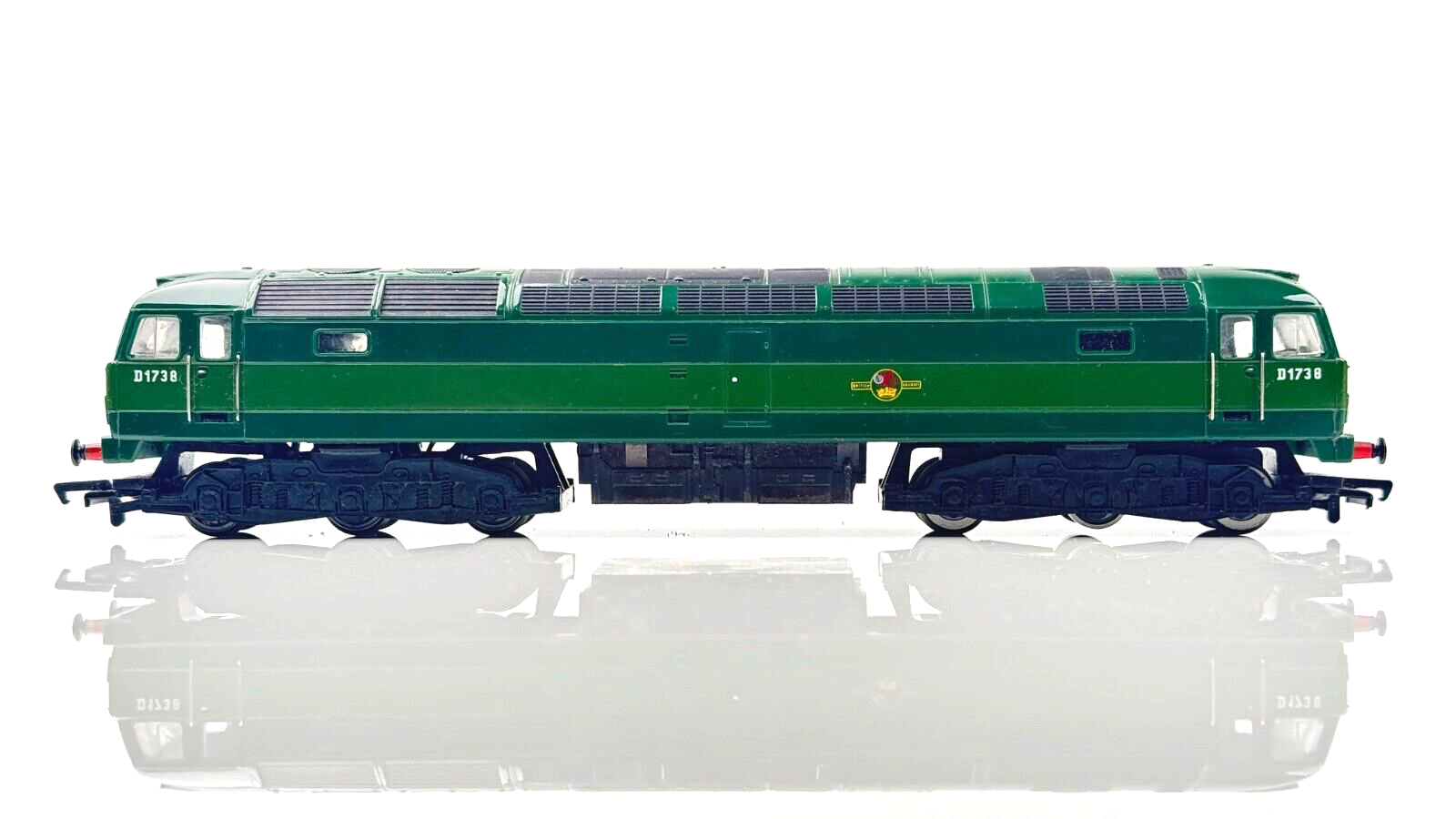 HORNBY 00 GAUGE - CLASS 47 DIESEL D1738 BR TWO TONE GREEN - UNBOXED