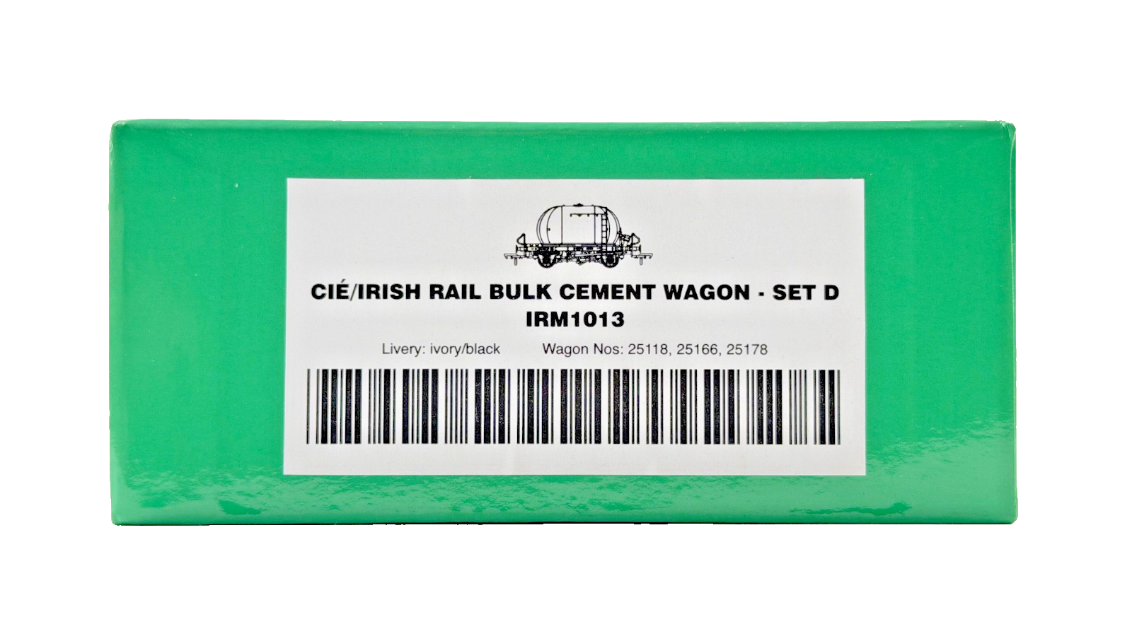 IRISH RAILWAY MODELS 00 GAUGE - IRM1013 - CIE/IRISH RAIL BULK CEMENT WAGON SET D
