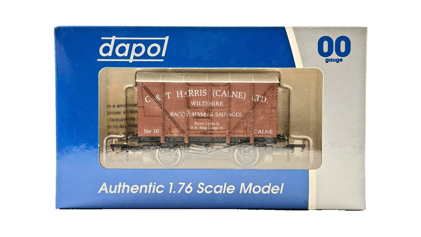 DAPOL 00 GAUGE - C&T HARRIS (CALNE) WILTSHIRE BACON SAUSAGES (LIMITED EDITION)