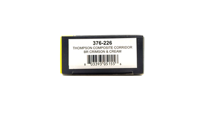 GRAHAM FARISH N GAUGE - 376-226 - THOMPSON COMPOSITE CORRIDOR BR CRIMSON CREAM