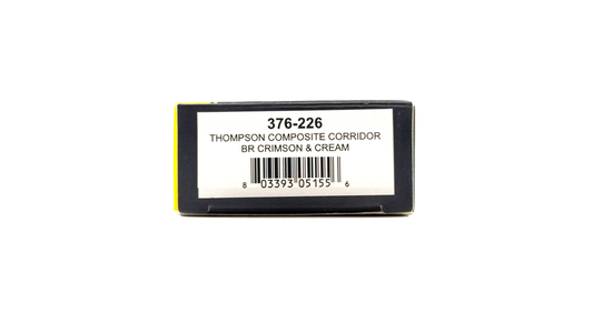GRAHAM FARISH N GAUGE - 376-226 - THOMPSON COMPOSITE CORRIDOR BR CRIMSON CREAM