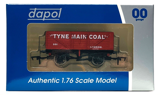 DAPOL 00 GAUGE - 'THE TYNE MAIN COAL COMPANY' LONDON PLANK 551 (LIMITED EDITION)