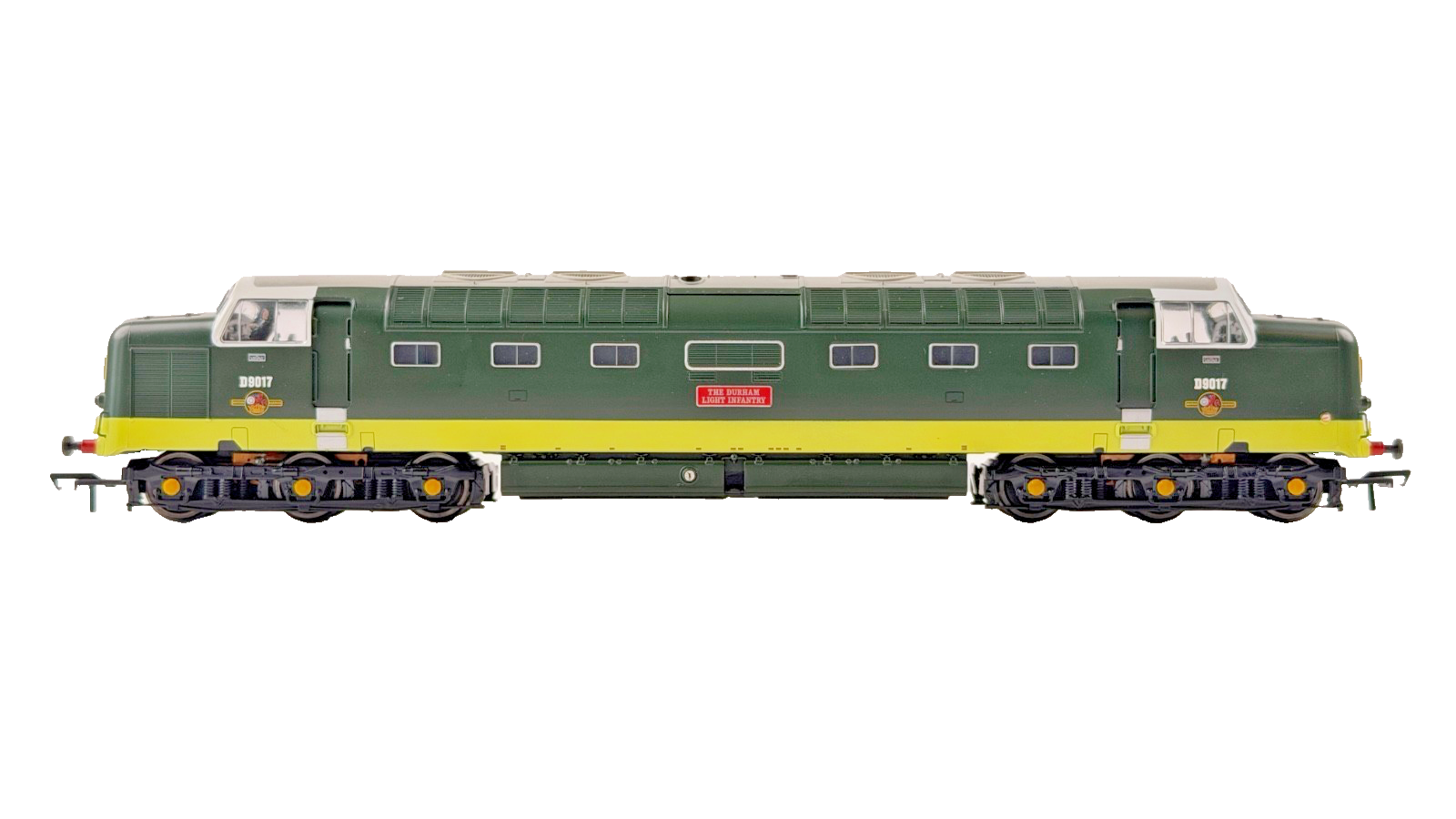 BACHMANN OO GAUGE - 32-529 - CLASS 55 D9017 DURHAM LIGHT INFANTRY TWO TONE GREEN