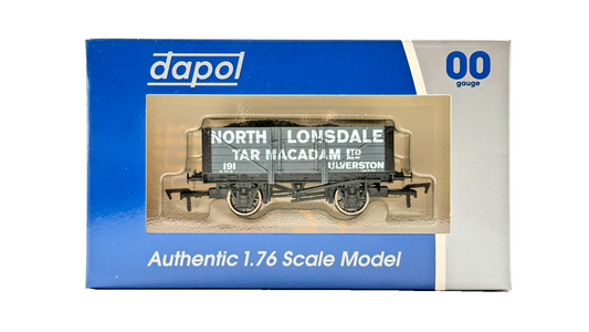 DAPOL 00 GAUGE - NORTH LONSDALE TARMACADAM ULVERSTON WAGON 191 (LIMITED EDITION)