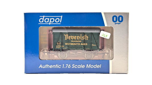 DAPOL 00 GAUGE - DEVENISH CELEBRATED WEYMOUTH ALES VAN NO.32 (LIMITED EDITION)