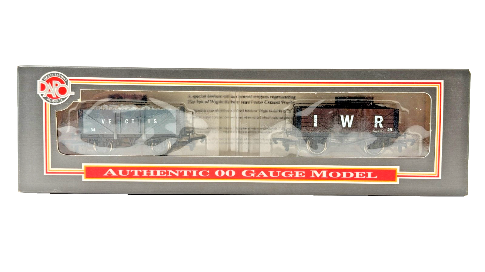 DAPOL 00 GAUGE - ISLE OF WIGHT RAILWAY & VECTIS CEMENT TWIN (LIMITED EDITION)