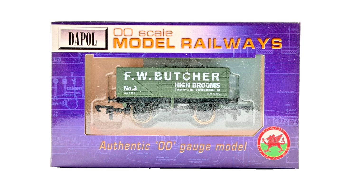 DAPOL 00 GAUGE - F.W BUTCHER HIGH BROOMS SOUTHBOROUGH WAGON 3 (LIMITED EDITION)
