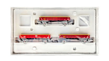 ACCURASCALE OO GAUGE - ACC2550MHA-DB1 - DB MHA 33.1T 2-AXLE BALLAST BOX WAGONS