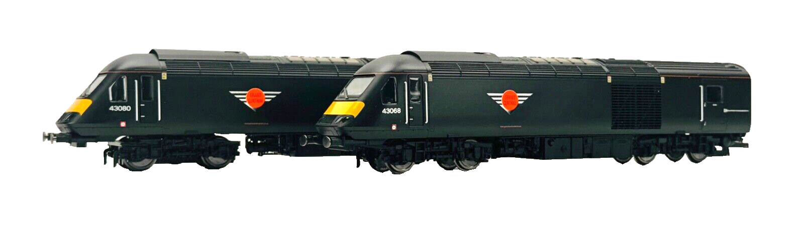 HORNBY 00 GAUGE - R2705 - CLASS 43 HST TWIN GRAND CENTRAL TRAINS - DCC FITTED