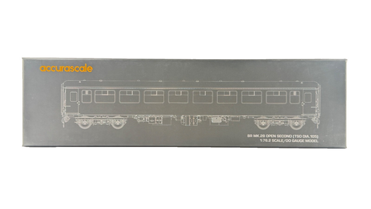 ACCURASCALE OO GAUGE - ACC2678 - BR MK2B TSO 5463 OPEN SECOND TRANSPENNINE