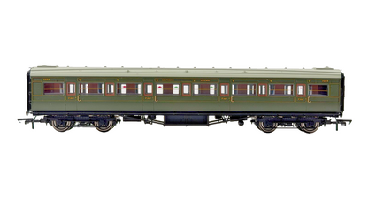 HORNBY OO GAUGE - SR SOUTHERN MAUNSELL FIRST CLASS COACH 7224 - UNBOXED
