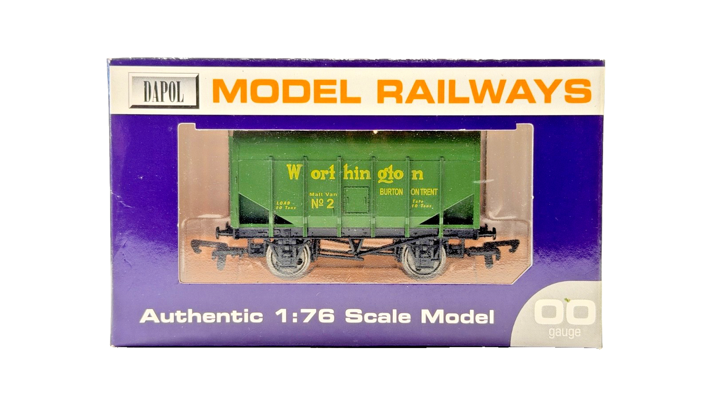 DAPOL 00 GAUGE - WORTHINGTON MALT VAN BURTON ON TRENT NO.2 (LIMITED EDITION)