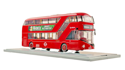 CORGI OOC 1/76 SCALE - OM46604 - NEW BUS FOR LONDON 38 VICTORIA WICKED BOXED