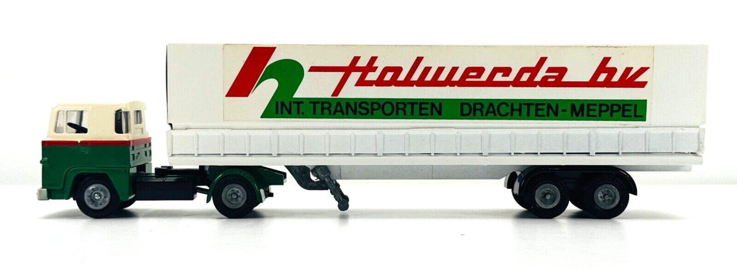 TEKNO 1/50 - 4217 - SCANIA 141 'HOLWERDA BV' INTERNATIONAL TRANSPORT - BOXED