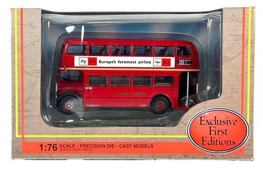 EFE 1/76 SCALE - 34201 - AEC LONDON RLH BUS LONDON TRANSPORT RED - BOXED