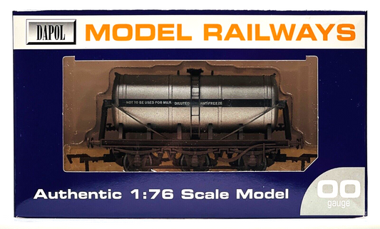 DAPOL 00 GAUGE - 'DILUTED ANTIFREEZE' 6 WHEEL TANK (SIGNAL BOX LIMITED EDITION)