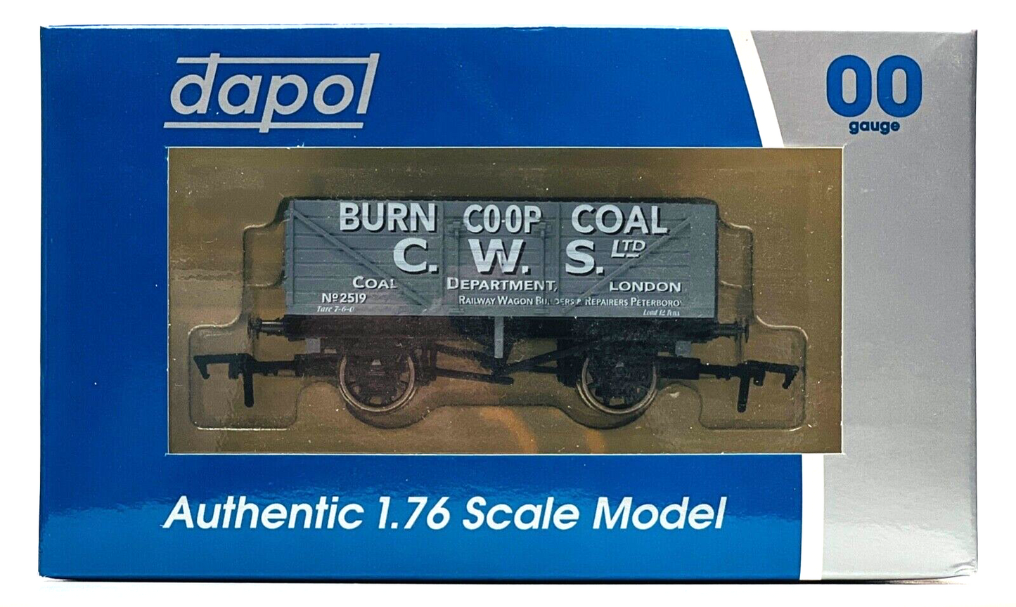 DAPOL 00 GAUGE - 'BURN CO-OP COAL' CWS COAL DEPT LONDON 2519 (LIMITED EDITION)