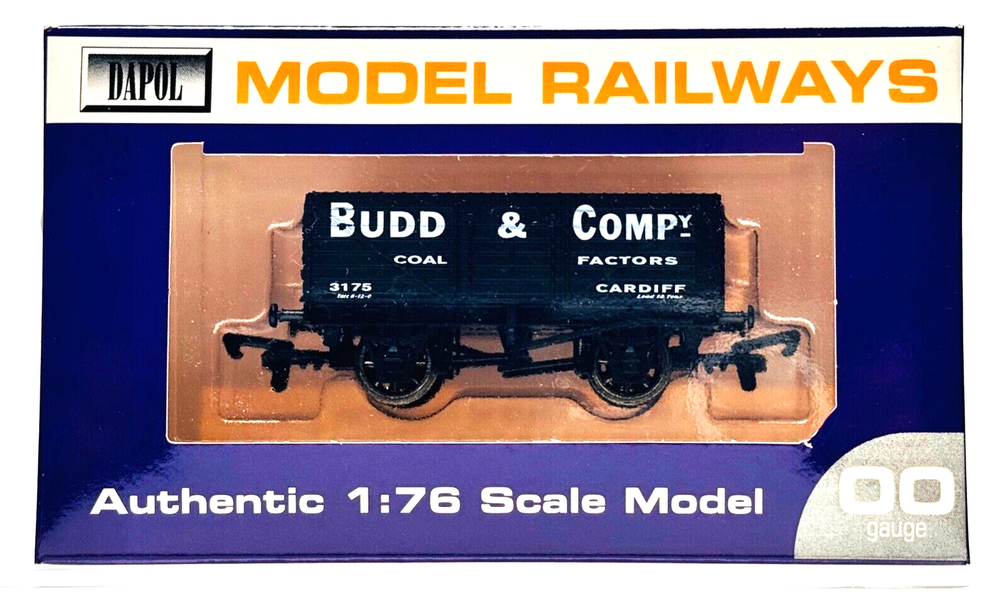 DAPOL 00 GAUGE - BUDD & COMPANY COAL FACTORS CARDIFF 3175 (LIMITED EDITION)