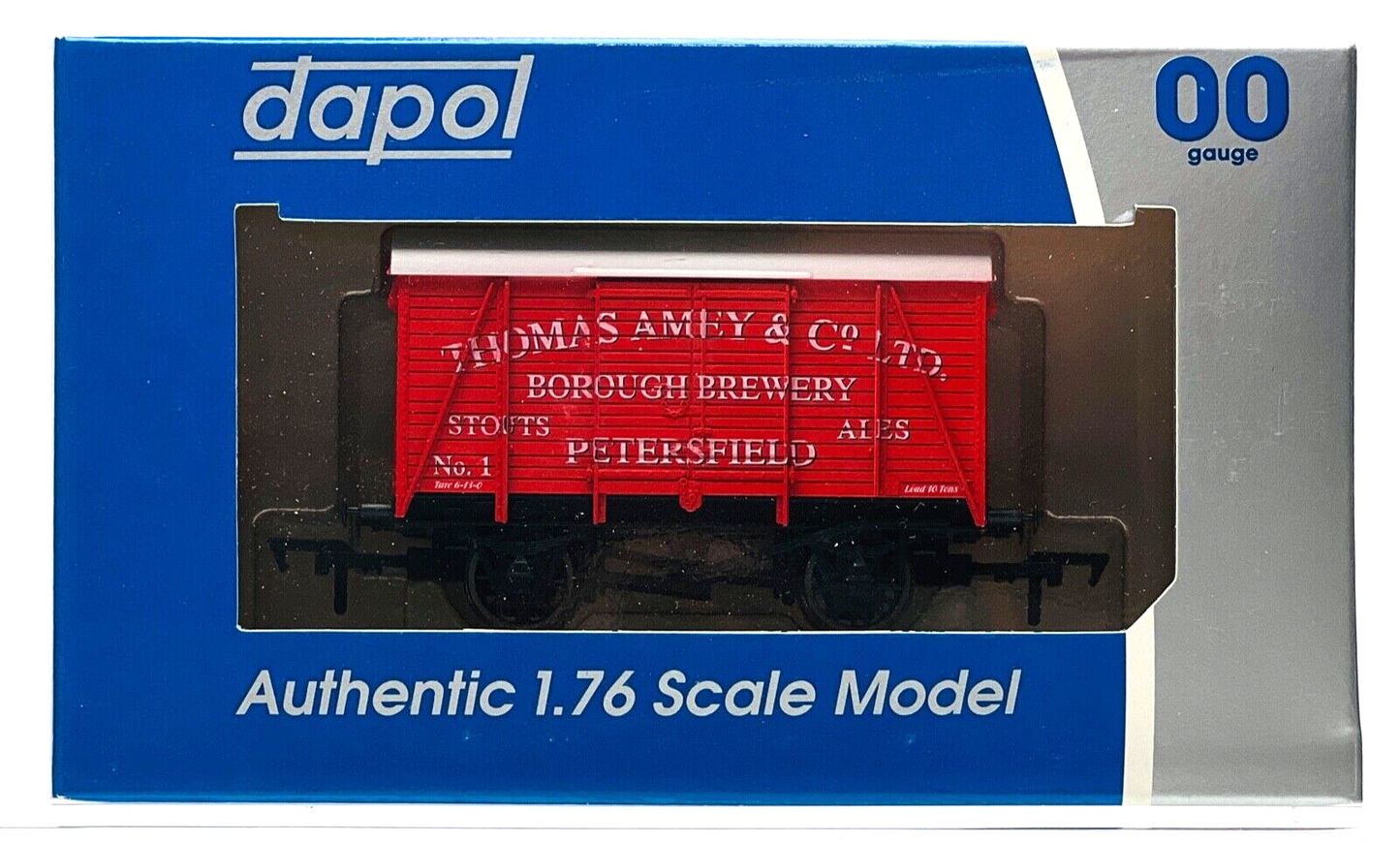 DAPOL 00 GAUGE - THOMAS AMEY & CO PETERSFIELD VENT NO.1 (BURNHAM DMRC LTD ED)