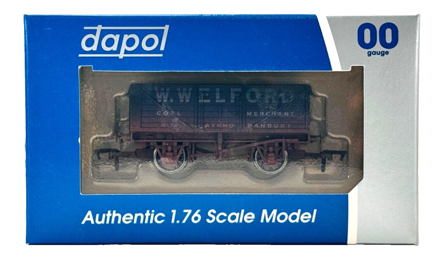 DAPOL 00 GAUGE - W WELFORD OF AYNHO BANBURY PLANK WAGON (W) (LIMITED EDITION)