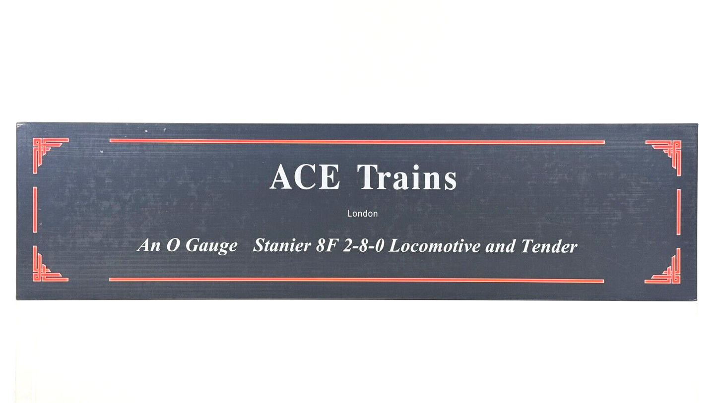 ACE TRAINS O GAUGE STANIER 8F 2-8-0 LOCOMOTIVE & TENDER BR GREEN 48290 POST 56'